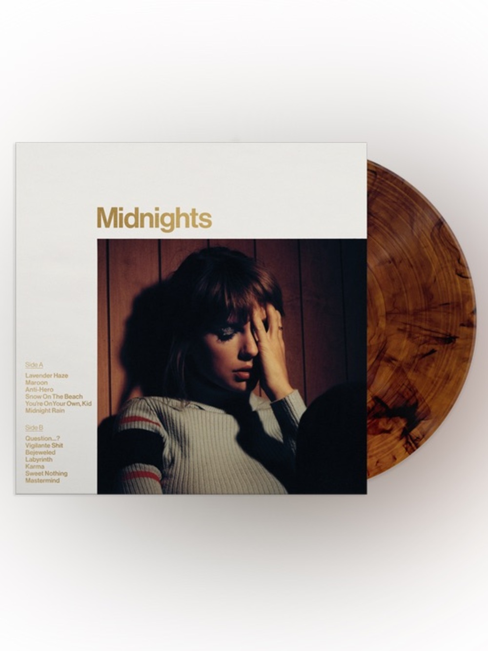 TS: *SIGNED* Midnights: Mahogany edition VINYL- BNWOT